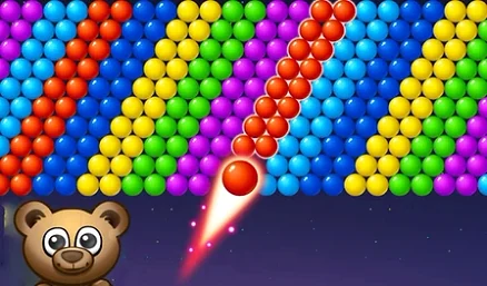 Bear Rescue Bubble Shooter Gameplay - Game screenshot