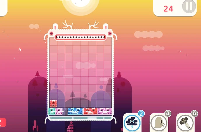 Blocky Rush Colorful Blocks Blocky Rush Colorful Blocks - Game screenshot