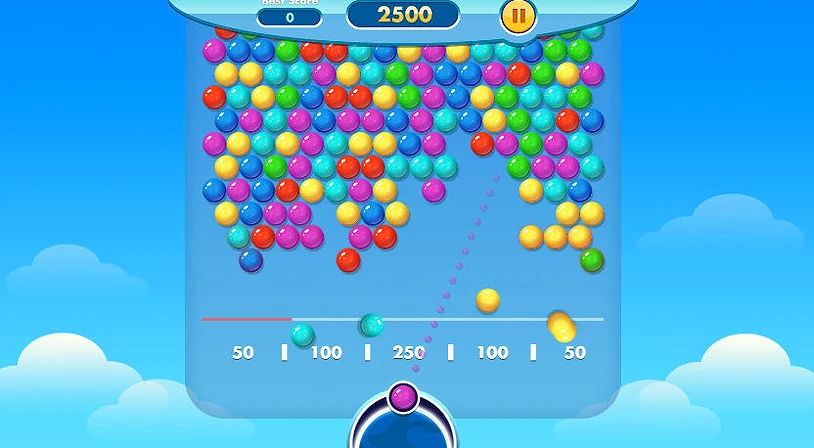 Bubble Shooter Arcade Power Ups Bubble Shooter Arcade Power Ups - Game screenshot