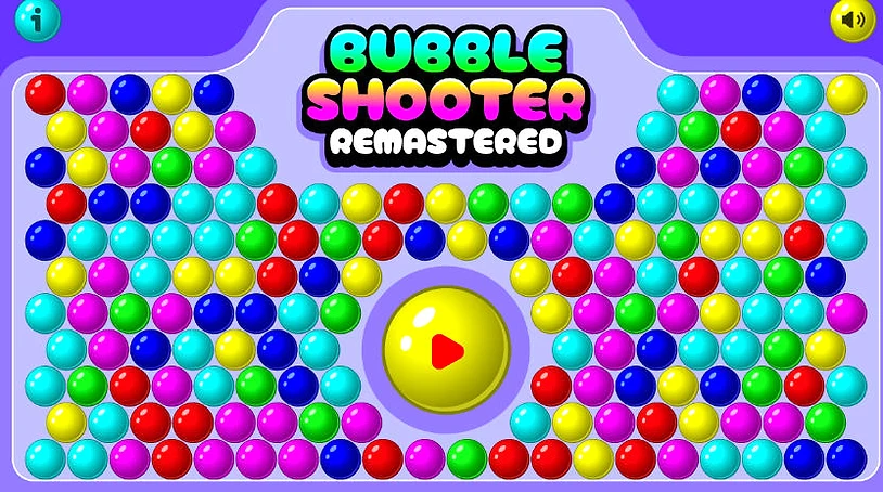 Bubble Shooter Remastered Classic Gameplay - Game screenshot