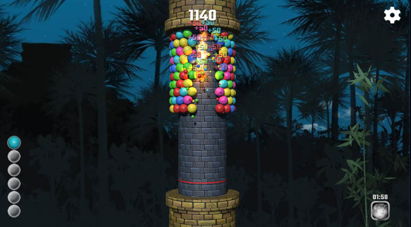 Bubble Tower 3d 3d Puzzles Bubble Tower 3d 3d Puzzles - Game screenshot