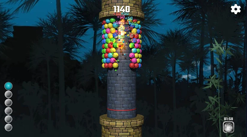 Bubble Tower 3d 3d Puzzles Bubble Tower 3d 3d Puzzles - Game screenshot