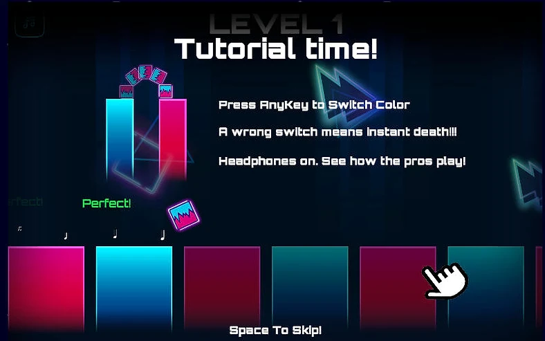 Color Rhythm Color Matching - Game screenshot