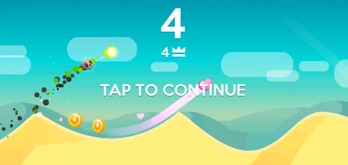 Curve Rush Perfect Landing - Game screenshot