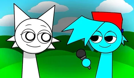 Friday Night Funkin Sprunki Gameplay - Game screenshot