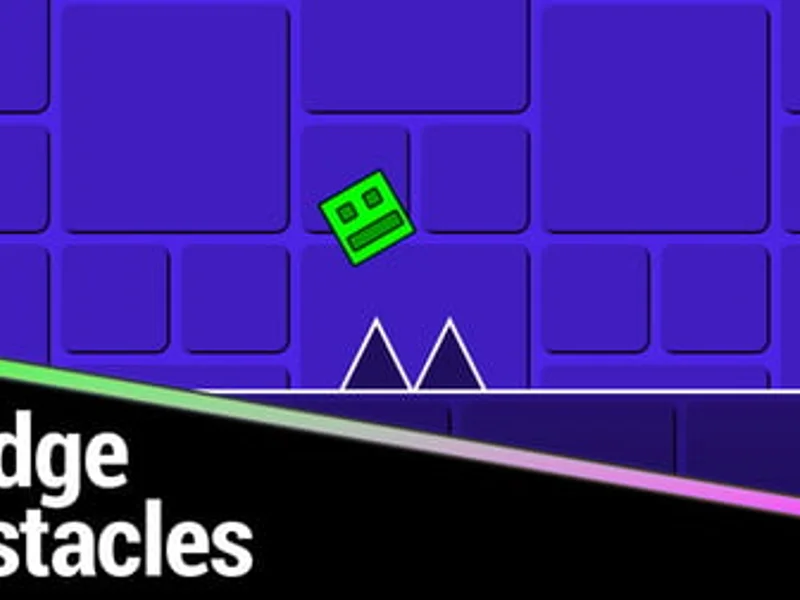 Geometry Dash Hyper Cube Challenge Gameplay - Game screenshot