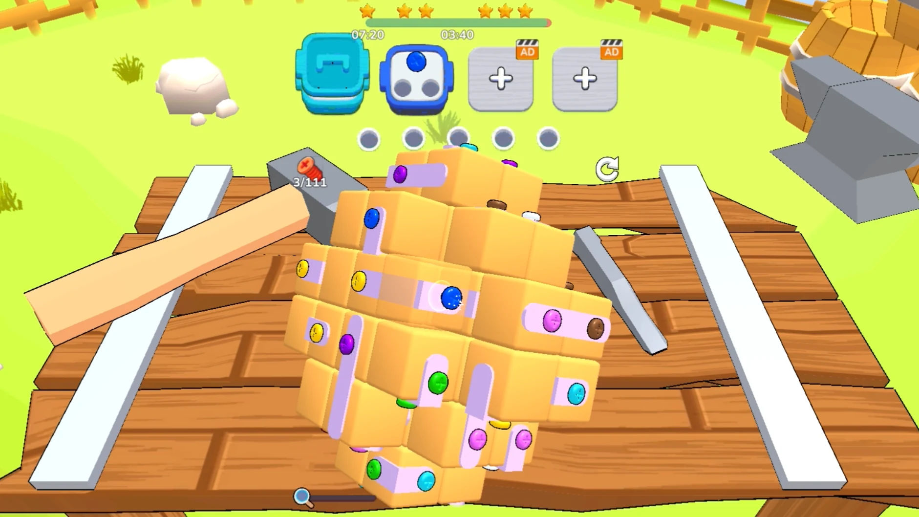 Get A Screw Puzzle Level Get A Screw Puzzle Level - Game screenshot