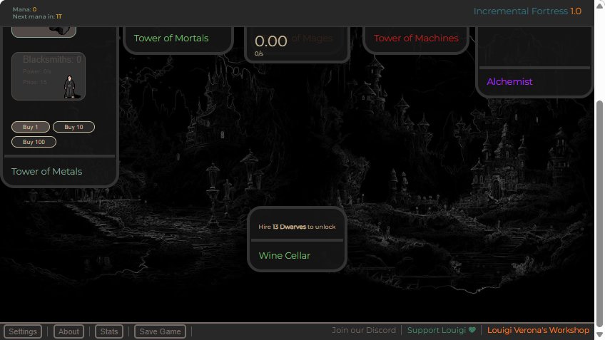 Incremental Fortress Castle Building - Game screenshot