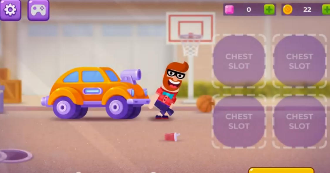 Mad Racers Car Selection - Game screenshot