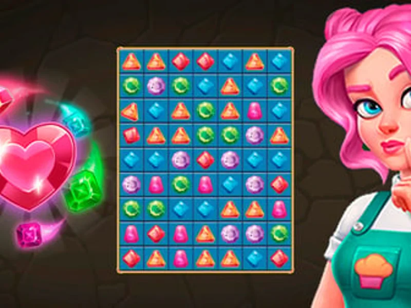 Match3  Colorful World Level - Game screenshot