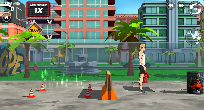 Mr Flip Acrobatic Flip Mr Flip Acrobatic Flip - Game screenshot