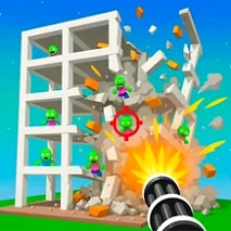Playground Building Destruction With Zombies Action - Game screenshot