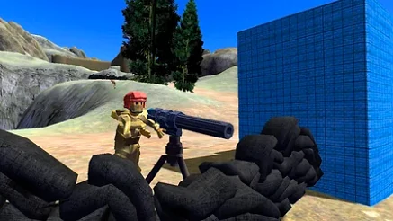 Red Blue Leader Level - Game screenshot