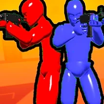Reds Vs Blues War Action - Game screenshot