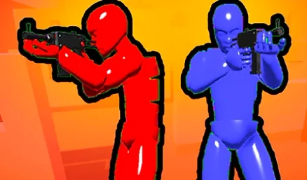 Reds Vs Blues War Gameplay - Game screenshot
