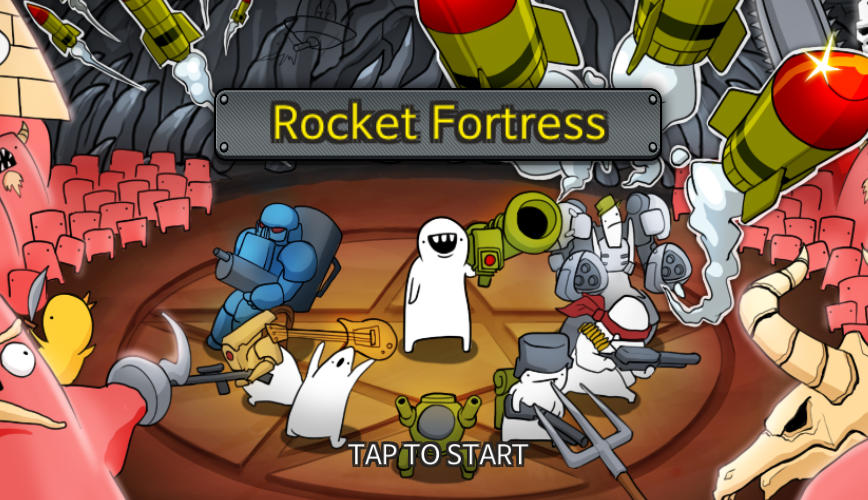 Rocket Fortress Rocket Launch Rocket Fortress Rocket Launch - Game screenshot