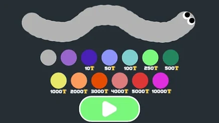 Slitherio Gameplay - Game screenshot