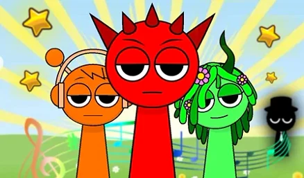 Sprunki Color Puzzle Gameplay Sprunki Color Puzzle Gameplay - Game screenshot