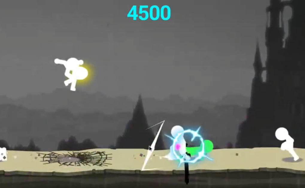 Stickman Slash Running Action Stickman Slash Running Action - Game screenshot