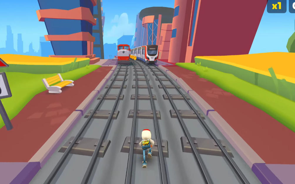 Subway Surfers Istanbul Bosphorus Bridge - Game screenshot