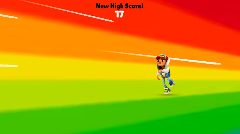 Subway Surfers Snake Fireworks Subway Surfers Snake Fireworks - Game screenshot