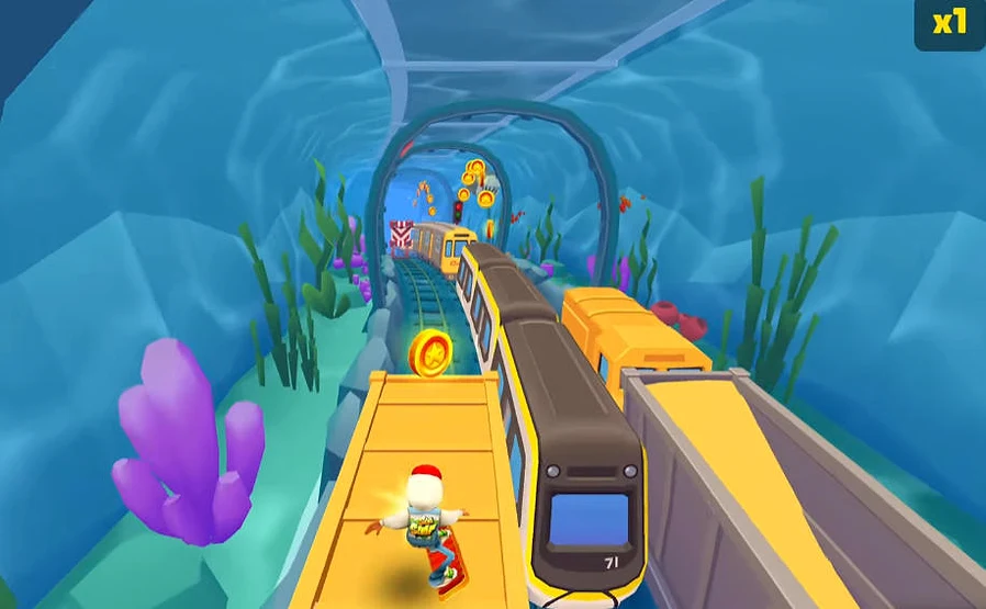 Subway Surfers Sydney Harbor Bridge Subway Surfers Sydney Harbor Bridge - Game screenshot