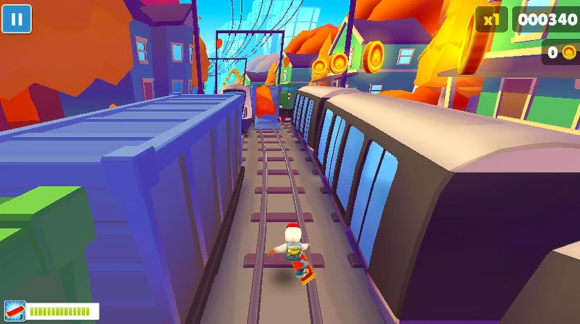 Subway Surfers Vancouver Character Board Subway Surfers Vancouver Character Board - Game screenshot