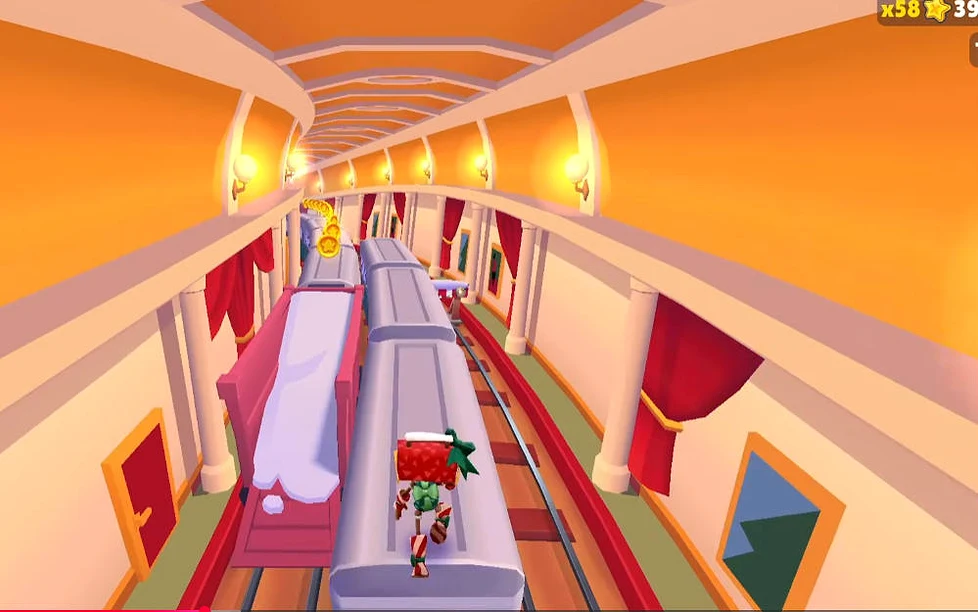 Subway Surfers Winter Present Collection Subway Surfers Winter Present Collection - Game screenshot