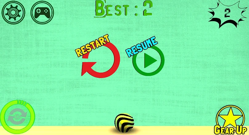 Swipe Ball Control Gameplay - Game screenshot