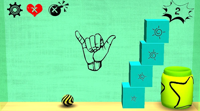 Swipe Ball Precision Action - Game screenshot