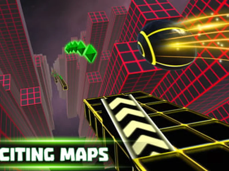 Two Ball 3d Dark Action - Game screenshot